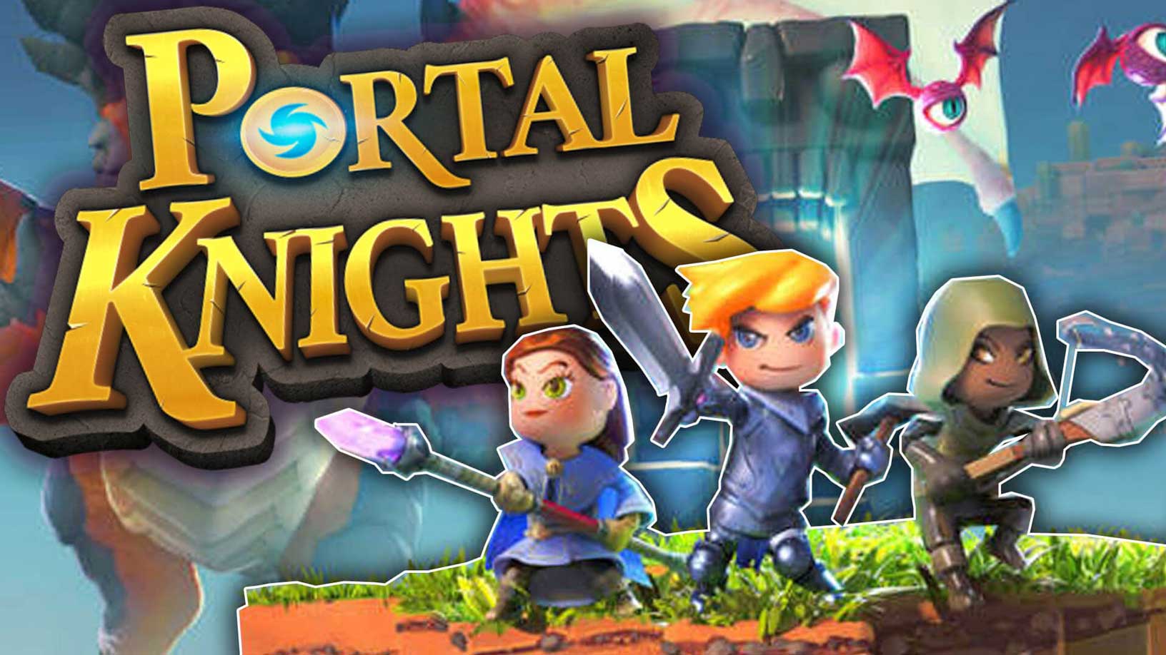 Award-Winning Sandbox Action Portal Knights Coming Console with PS4 and One Free Trial on April 20
