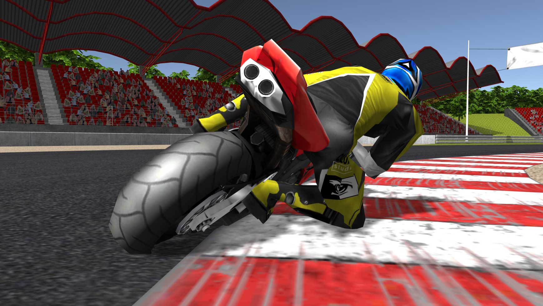 Homewreckers Studio has released a realistic motorcycle racing game for PC