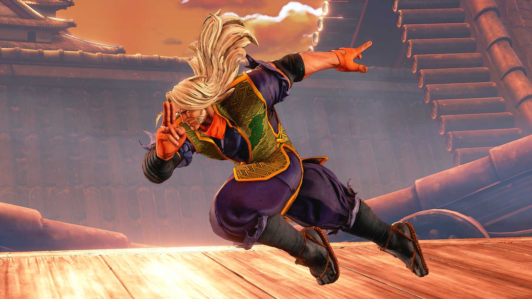 Zeku the Ever Changing Ninja  infiltrates Street  Fighter  