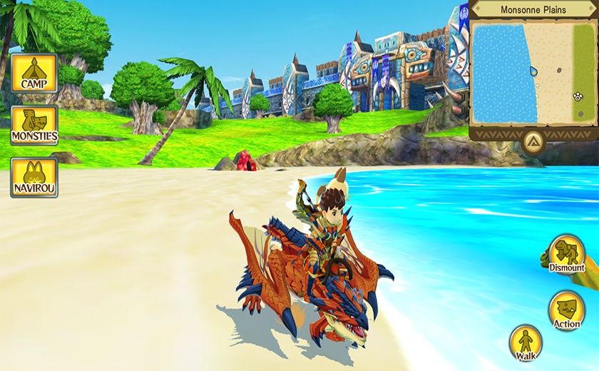 Ride On! 'Monster Hunter Stories' Now Available For iOS and Android Devices