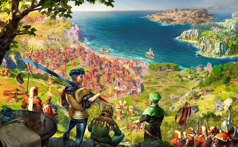 The Settlers The Famous Build Up Strategy Game Set In A Living Medieval Fantasy World Will Release On Pc In