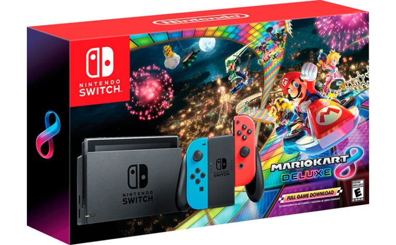 Nintendo Switch Bundle With Mario Kart 8 Deluxe Delivers a ...