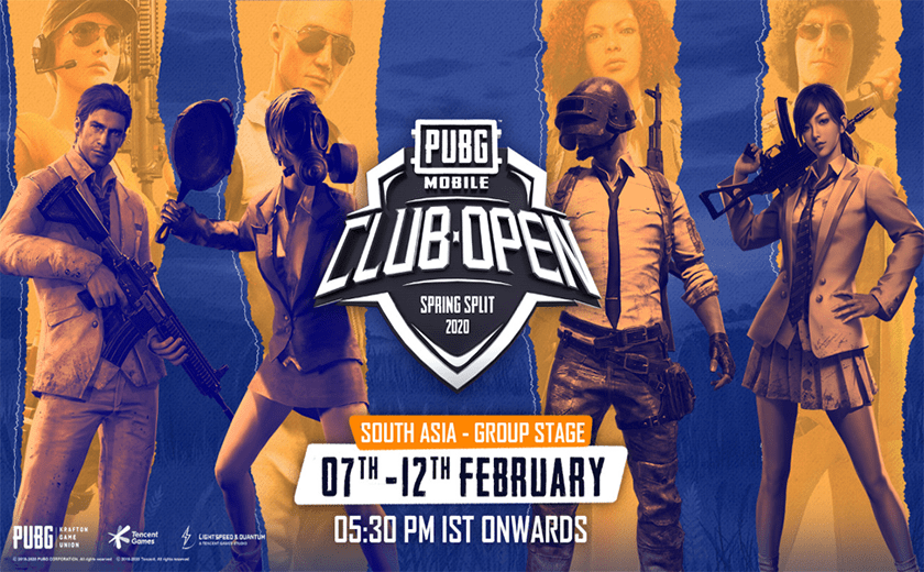 PUBG MOBILE CLUB OPEN 2020 SPRING SPLIT GROUP STAGE KICKS OFF TODAY