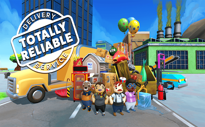 totally reliable delivery service trailer