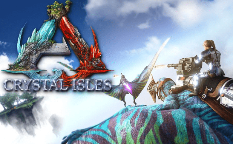 Ark Survival Evolved Crystal Isles Expansion Map Now Available