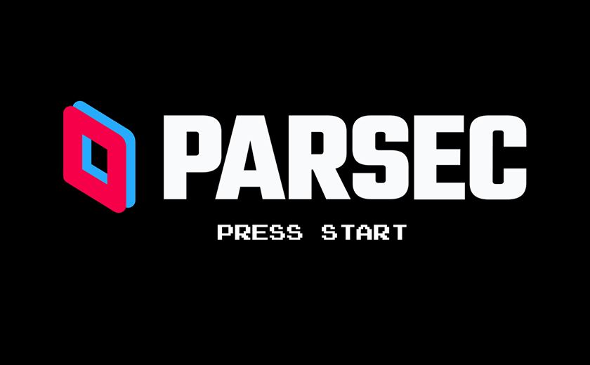 parsec app runs in window