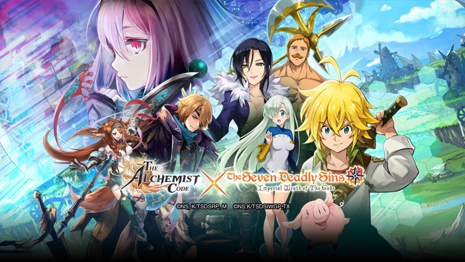 The Alchemist Code x The Seven Deadly Sins Returns with New