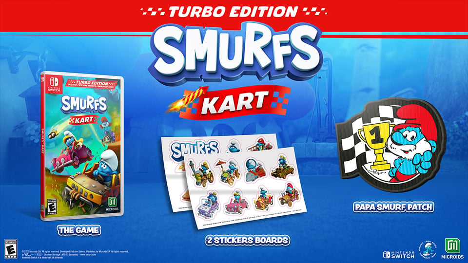 Smurfs Kart Racing komt naar PlayStation 5, PlayStation 4, Xbox Series X|S en meer
