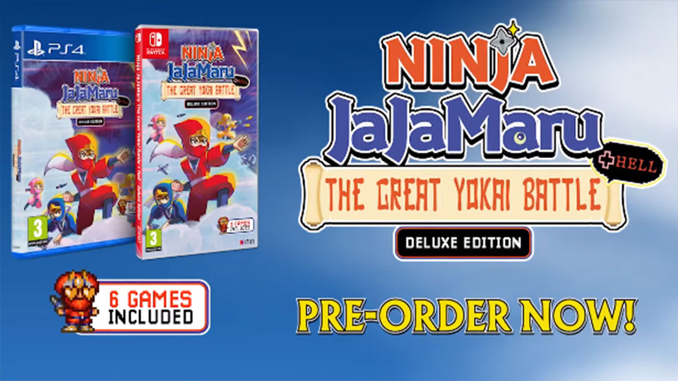 Análise: Ninja JaJaMaru: The Great Yokai Battle + Hell - Deluxe